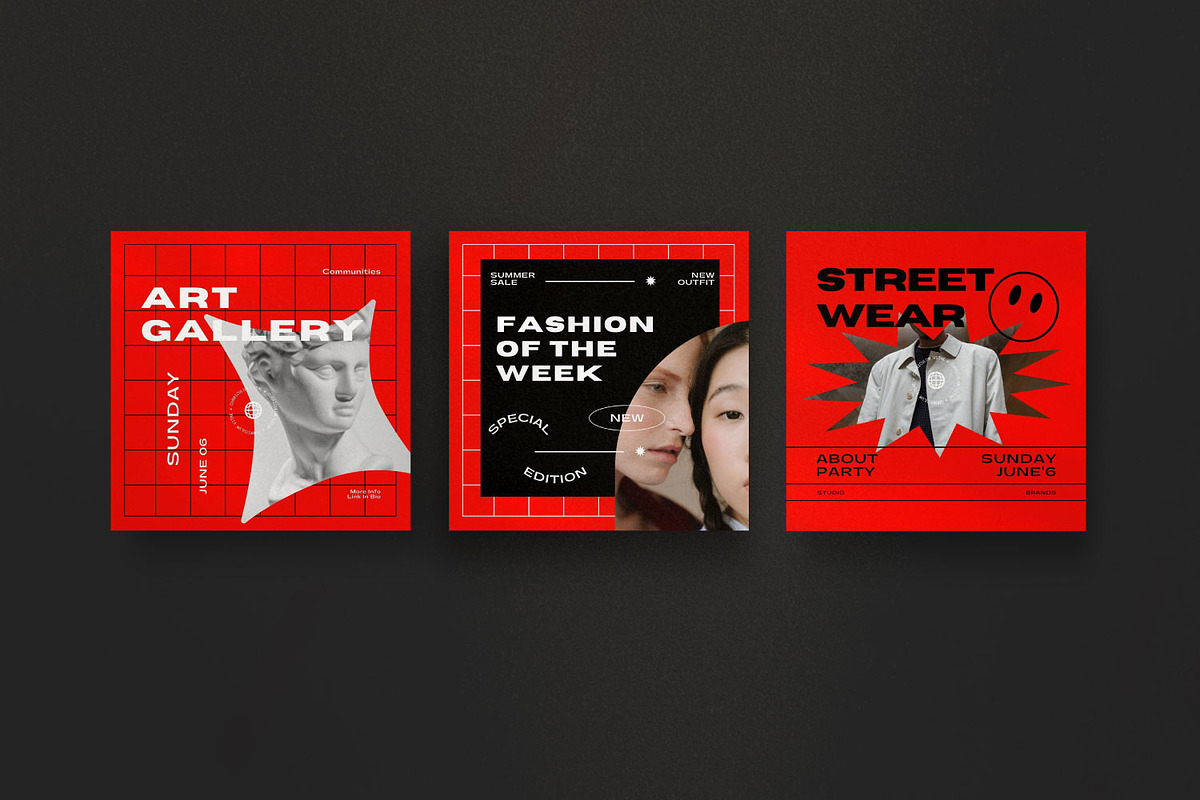 Deeper - Canva Social Media Pack, a Social Media Template by Dirtytemp Studio (Photo 12 of 14)