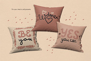 Feminist quotes. Vector lettering., an Object Graphic by anna khramtsova (Thumbnail 9 of 11)