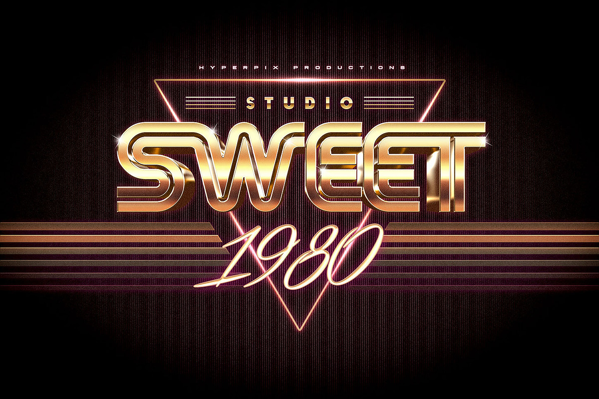 80s Text and Logo Effects Vol.2 preview 5