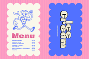 Food Menu - Bold Extrude Font, a Sans Serif Font by Nirmana Visual (Thumbnail 7 of 10)