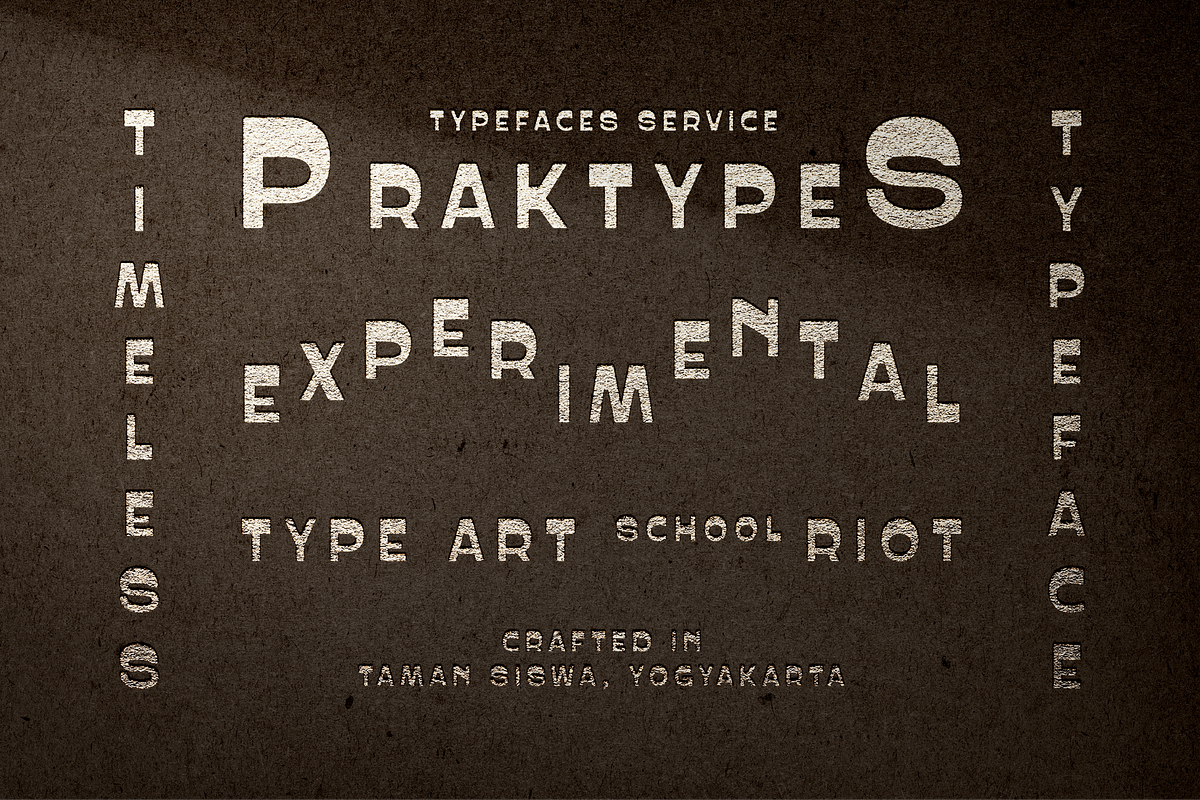 PRAK Trotoer - Vintage Display Font, a Sans Serif Font by Healltica.std (Photo 26 of 27)