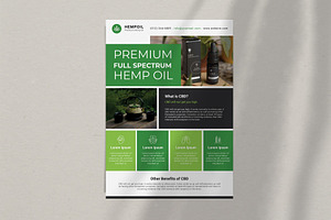 Hemp Product Flyer