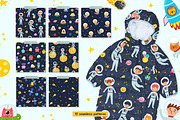 Cute Space Collection, an Animal Illustration by Gulnara Sabirova (Thumbnail 14 of 23)