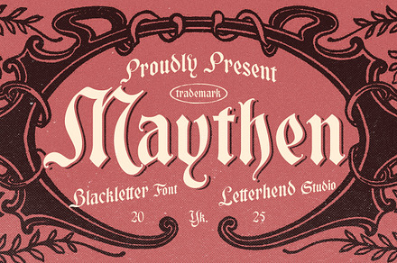Maythen Blackletter