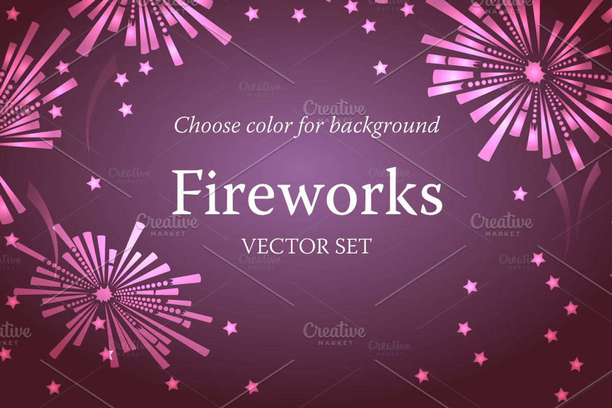 Fireworks patterns, a Pattern Graphic by Sunny Design (Photo 1 of 5)