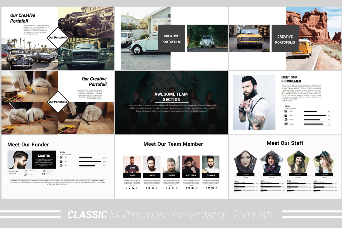 Classic Minimal Keynote Template, a Presentation Template by Presentation Official (Photo 7 of 13)