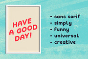 Monatik - sans serif font, a Sans Serif Font by tamara.comotomka (Thumbnail 6 of 6)