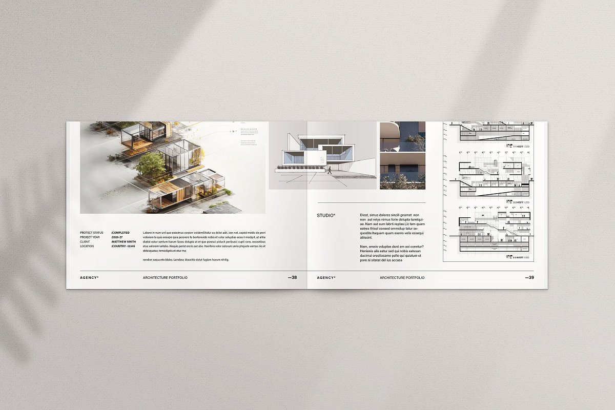 Architecture Portfolio Template, a Brochure Template by ArtisanaAura (Photo 17 of 22)