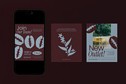 Coffee Shop Instagram Post - Figma, a Social Media Template by graphicook (Thumbnail 3 of 3)