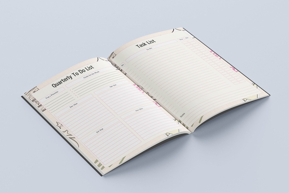 To Do List Bundle Canva Template, a Design Template by Book2bees (Photo 3 of 4)