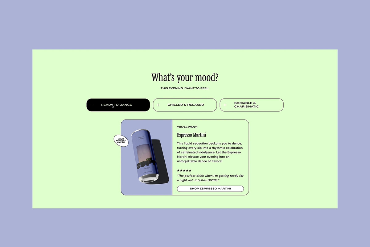 Shopify Section: Easy Product Quiz, a Shopify Template by Luna Templates (Photo 1 of 5)