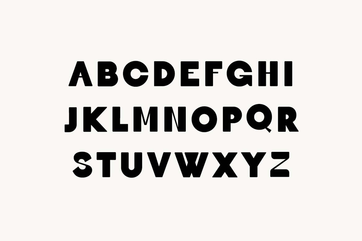 Retro Bounce Sans Serif Font, a Sans Serif Font by UICreative (Photo 5 of 13)
