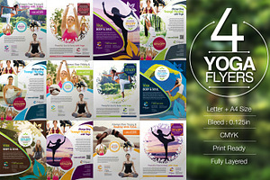 Yoga Flyer Bundle