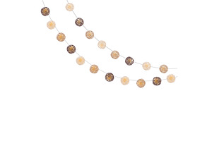 Lights ball garland corner frame for, an Object Illustration by Toltemara