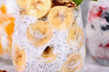 Chia Pudding with Greek Yogurt, a Food & Drink Photo by Apolonia