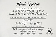 Miracle Signature | Handwritten Font, a Handwritten Font by Aveni Letter Type (Thumbnail 9 of 12)