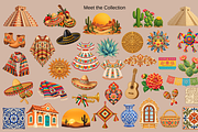 Mexican Vibes Clipart, an Object Illustration by MarisoArt (Thumbnail 3 of 10)