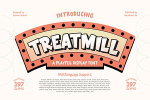 Treatmill Font