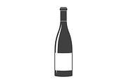 Wine Set. Monochrome Icons, Elements, a Food Illustration by Gomolach (Thumbnail 8 of 13)