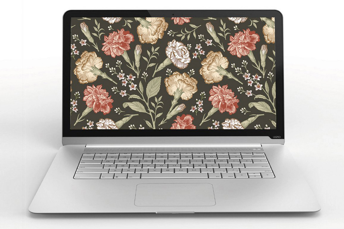 6 Carnation Seamless Flowers pattern, a Pattern Graphic by Vintage (Photo 9 of 9)
