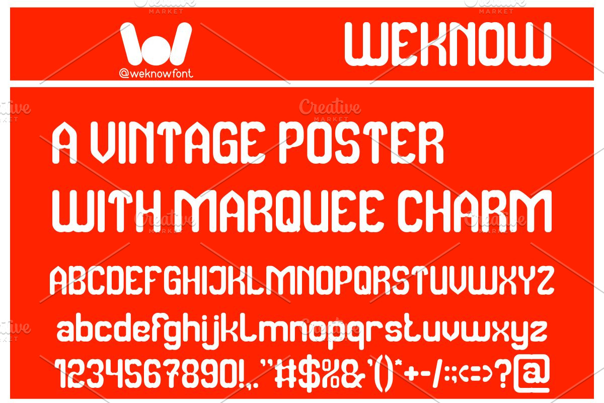 Newton apple font, a Font by weknow (Photo 4 of 8)