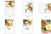 Colorful Floral Stock Photo Bundle, a Print Template by Ledia Tashi Designs (Thumbnail 3 of 4)
