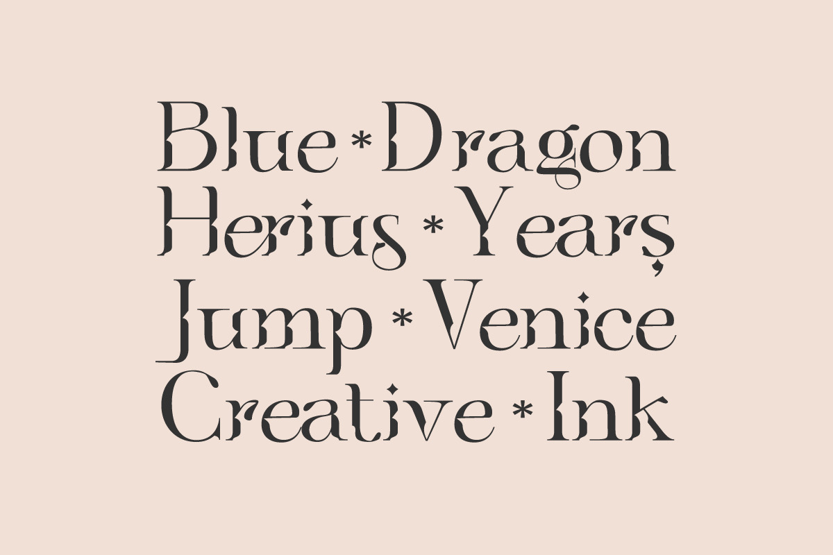 Gigxa - Stylist Chic Serif Ligature, a Sans Serif Font by Identy Studio (Photo 9 of 15)