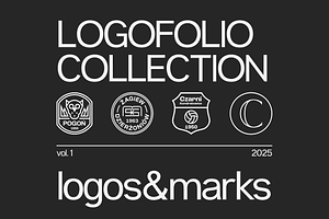 Logofolio template for Figma