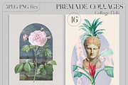 DREAMY Collage Creator. Vintage Art, an Object Graphic by Oksana Trygub (Thumbnail 19 of 22)