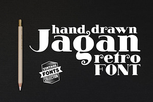 Jagan - 2 vintage fonts