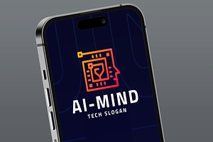 Artificial Intelligence & Tech Logo, a Branding & Logo Template by Design_Planet