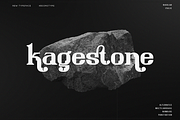 Kagestone - Absonstype, a Serif Font by Absonstype (Thumbnail 1 of 7)