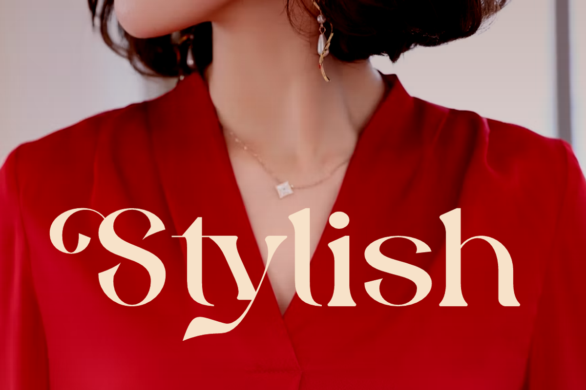 Etyelfy - Luxury Elegant Font, a Serif Font by QR Design Studio (Photo 2 of 14)