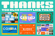 Yerk Y2K Font in 3 Styles, a Font by That That Creative (Thumbnail 15 of 15)