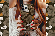 BEGONIA - Boho Seamless Pattern, a Pattern Graphic by Debby Blooms (Thumbnail 4 of 7)