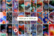 60 Retro Psychodelic Seamless Patter, a Pattern Graphic by mkStudioLab (Thumbnail 2 of 3)