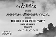 Artefak Typeface, a Font by sizimon (Thumbnail 6 of 7)