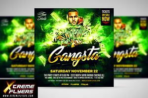 Hip Hop Flyer Template, a Flyer Template by XtremeFlyers