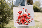 Whimsical Spring Clipart Bundle, an Illustration by Canvas Craft (Thumbnail 5 of 7)