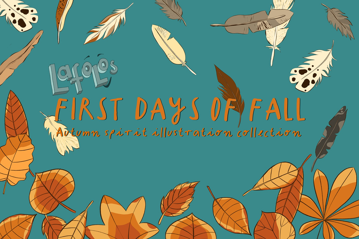 First days of fall - Illustrations, a Decorative Illustration by LAFOLO (Photo 1 of 5)