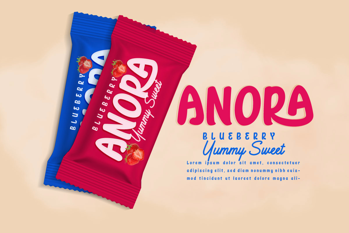 Raphela - Display Font, a Sans Serif Font by twinstd (Photo 3 of 9)