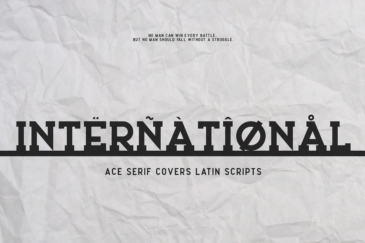 Ace Serif preview 7