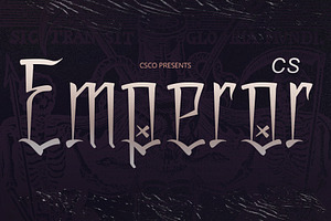 CS Emperor – Chicano Graffiti Font