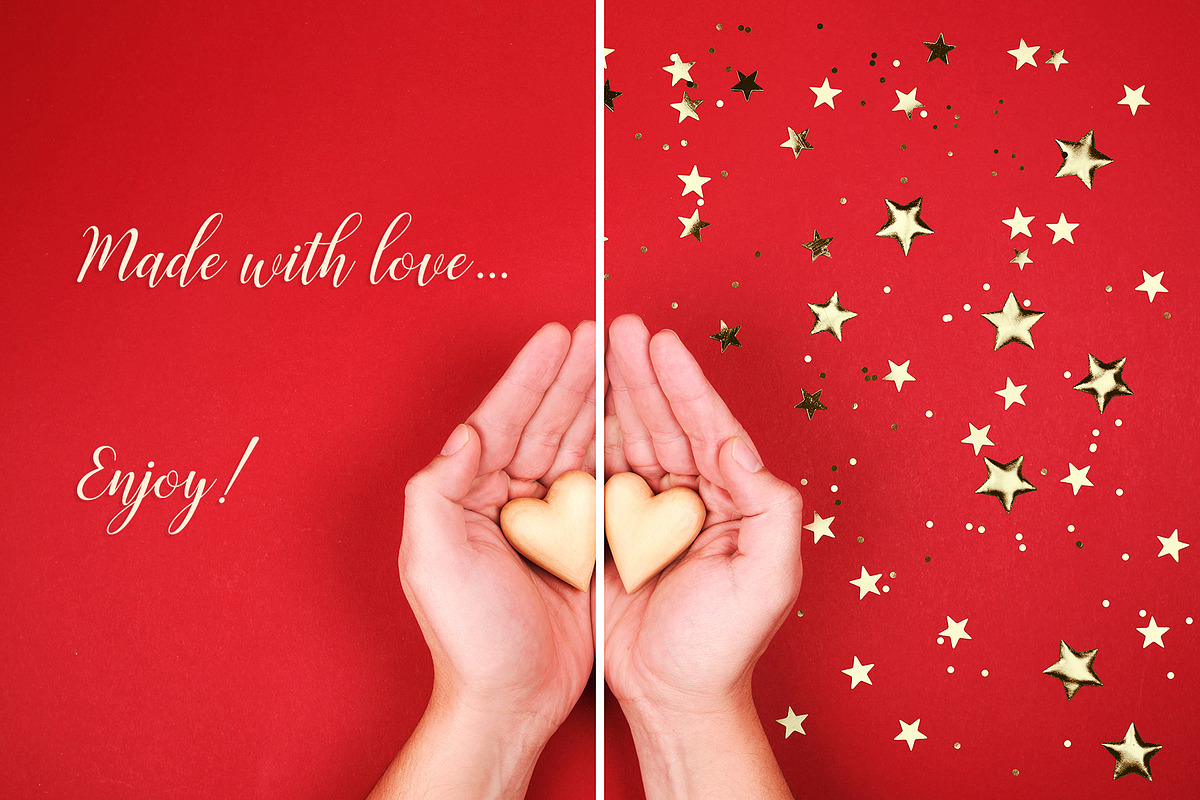 Star Glitter Overlays, a Background Graphic by Anna Efetova (Photo 8 of 8)