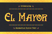 El Mayor - Decorative Font