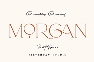 Morgan - Font Duo