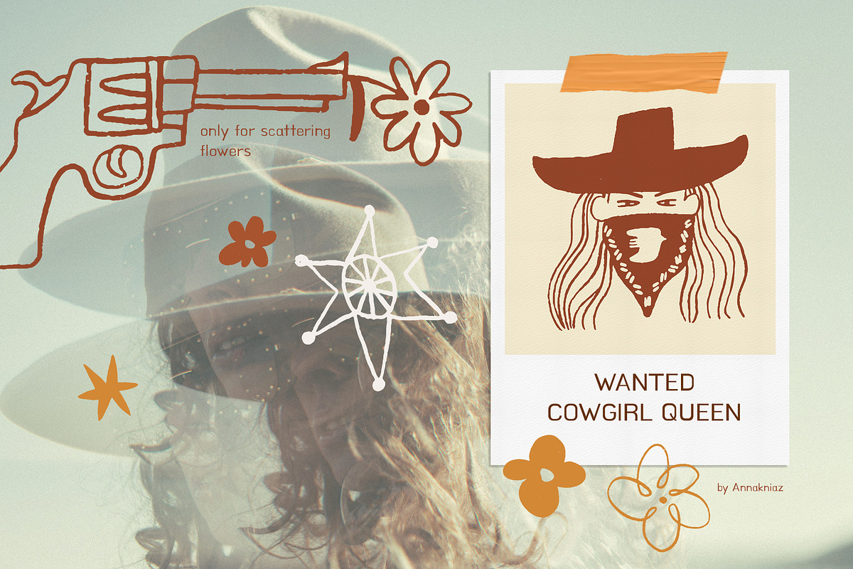Fire Desert - cowgirl aesthetics, an Object Illustration by Annakniaz (Photo 5 of 15)