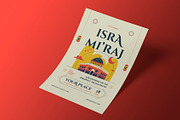 Isra Miraj Flyer Creative Clean, a Flyer Template by Neermana (Thumbnail 2 of 4)