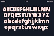 Boldric - Bold Industrial Sans Serif, a Sans Serif Font by Muksal Creative (Thumbnail 12 of 13)