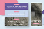 Carbon Black font, a Script Font by skyclick (Thumbnail 3 of 3)